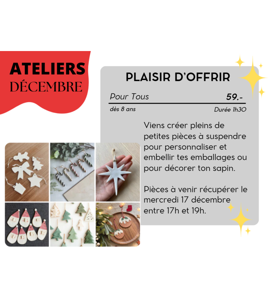 DÉCEMBRE - Plaisir d'offrir DÉCEMBRE - Plaisir d'offrir