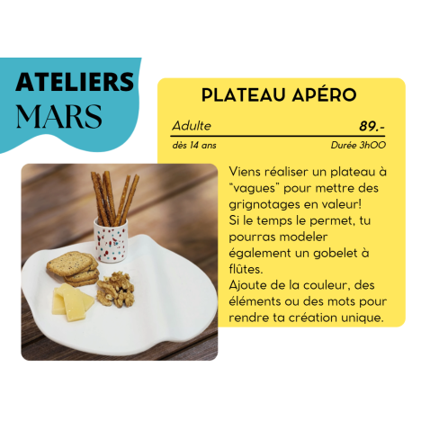 MARS - Plateau Apéro
