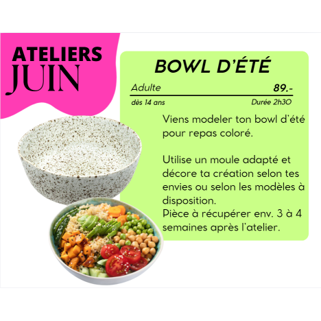 JUIN - Bowl d'été