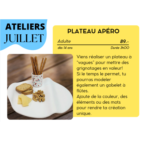 Juillet 26 - Plateau Apéro
