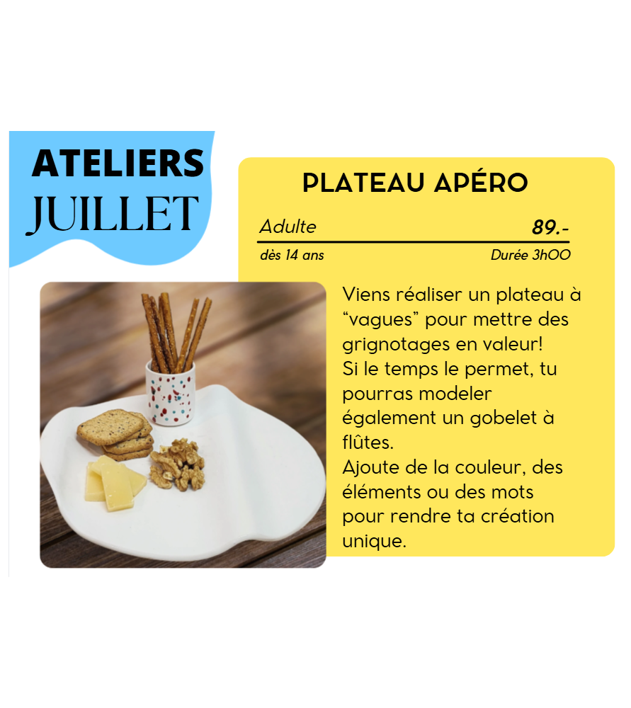 Juillet 26 - Plateau Apéro