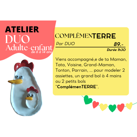 Atelier DUO Adulte-enfant